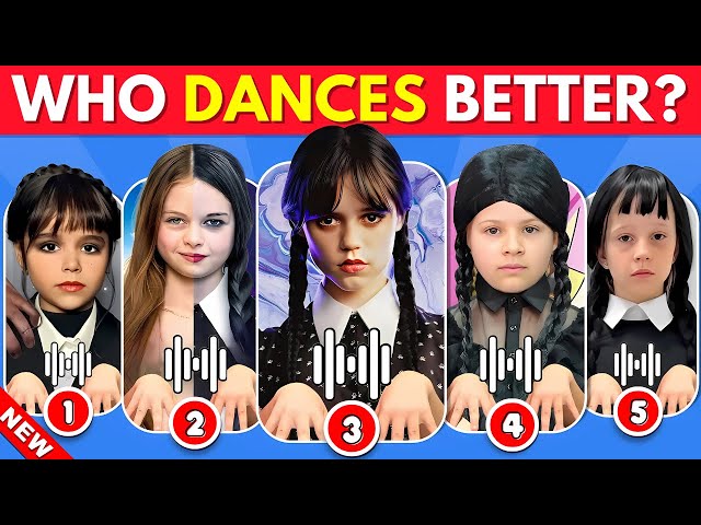 Who Dances Better? Wednesday Dance Edition #3 🖤💃 Salish Matter, Elsa, Diana, Like Nastya, Skibidi