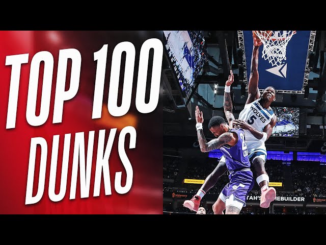 Top 100 AT&T Dunks of 2023-24 Regular Season! #BESTofNBA