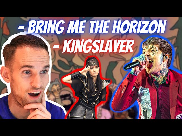 Bring Me The Horizon - Kingslayer (ft. BABYMETAL) REACTION!!!