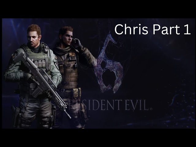 RESIDENT EVIL 6 PS5 Full Game Walkthrough - Chris Redfield - Part 1