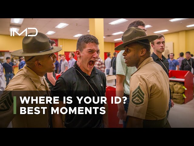 Drill Instructors Messing With Recruits | United States Marine Corps...!