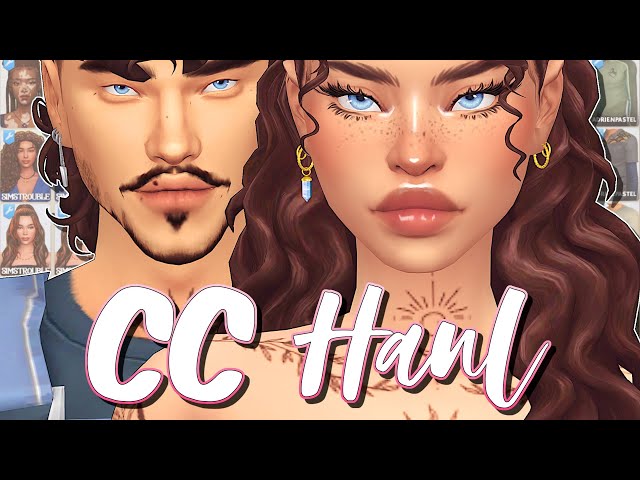 OVER 150 NEW CC ITEMS! | sims 4 male & female cc haul #91 🌿 + links