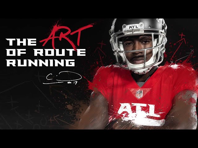 Wide receiver Calvin Ridley and the "art" of route running | Atlanta Falcons | NFL