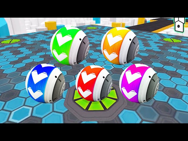 GYRO BALLS - All Levels NEW UPDATE Gameplay Android, iOS #190 GyroSphere Trials