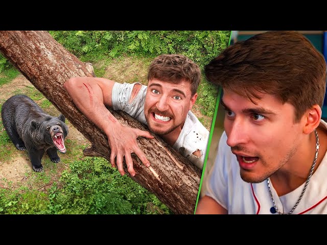 $10,000 Every Day You Survive In The Wilderness | Ludwig Reacts