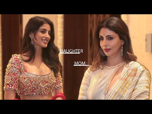 Amitabh Bachchan's daughter Shweta Bachchan and his Grandchildren Navya Naveli Nanda | Diwali Party