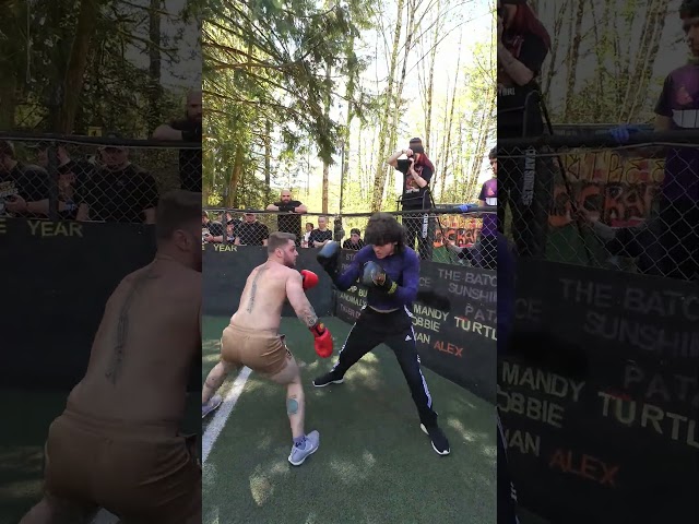 Buff Brawler Takes on Lanky Tall Boxer in EPIC Showdown