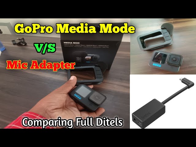 GoPro Midea Moad Vs Mic Adapter Comparing Full Details Video | Mohite Vijay | #gopro10 #mohitevijay