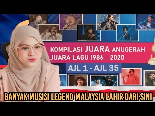 WOW‼️DISINILAH LEGENDA MALAYSIA TERLAHIR‼️RAMAI PEMINAT DARI INDONESIA‼️REACTION KOMPILASI JUARA AJL