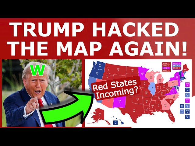 Donald Trump Is Turning DEEP BLUE States RED!