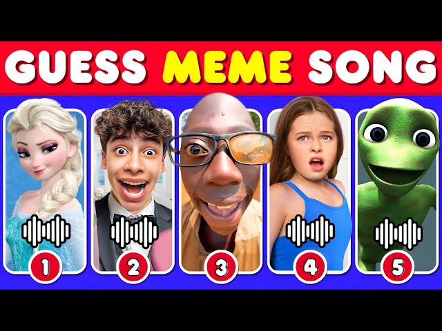 GUESS MEME & WHO'S SINGING🎤🎵🔥 | Lay Lay, King Ferran, Salish Matter, MrBeast, Elsa, Tenge Tenge Song