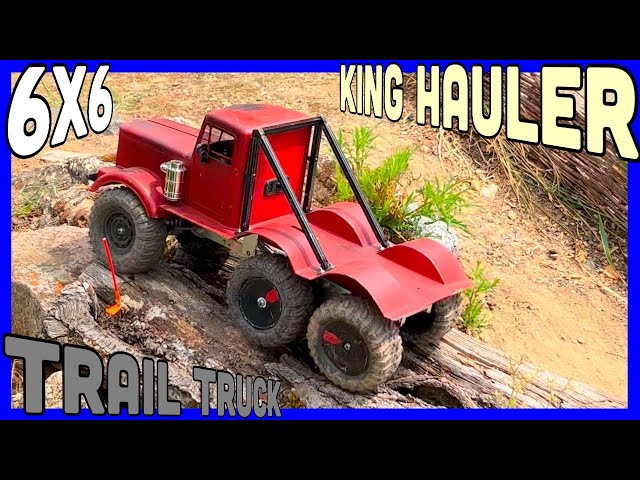 KING HAULER 6X6 TRAIL TRUCK OFFROAD EXTREME CUSTOM SCALE TRIAL RC TRUCK BUILT