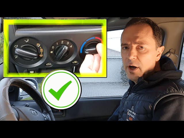 How to Defog Car Windows FAST (DRIVING TEST TIPS)