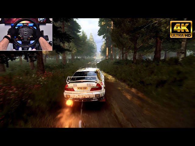 Mitsubishi Lancer EVO VI - Dirt Rally 2.0 | Thrustmaster TS-PC Racer Gameplay