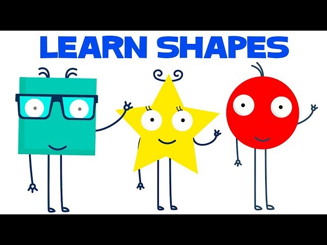 Learn Shapes for Kids with Funny Shapes | English for Kids Children Babies