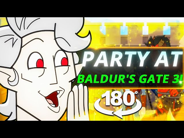 Baldur's Gate 3: VR 180° PARTY TIME!