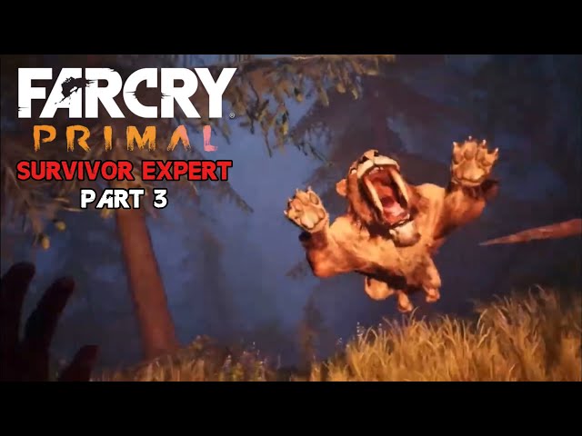 ANIMALS AND OUTPOSTS! | Far Cry Primal: Survivor Expert #3