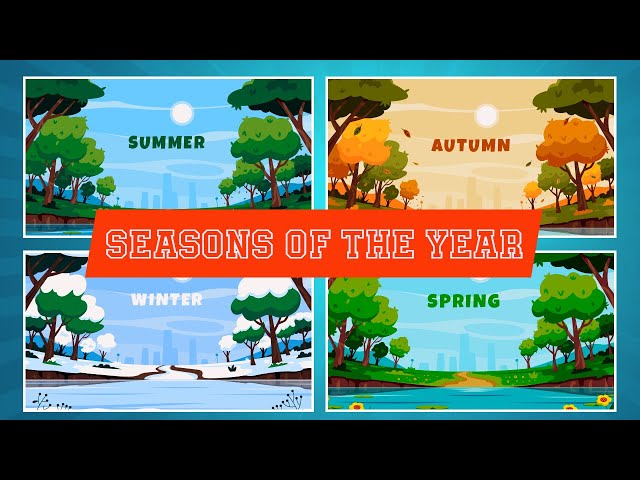 Seasons Song for Kids | Learn Summer, Winter, Spring, & Autumn