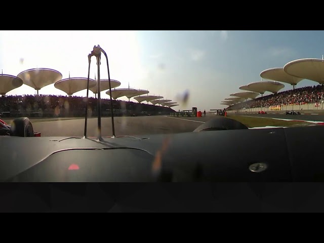 Verstappen Tangles with Vettel (360 Video) | 2018 Chinese Grand Prix