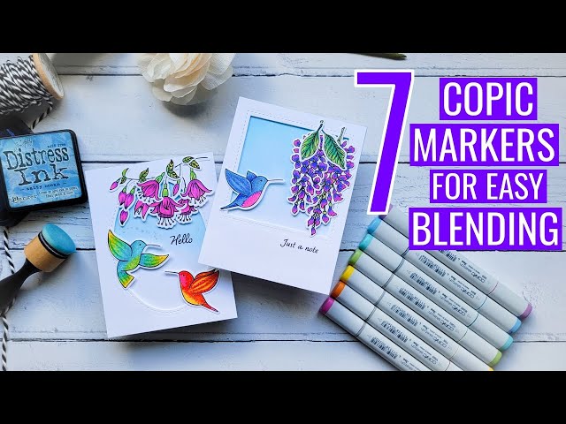 7 Copic Markers for Easy Blending: Family Time