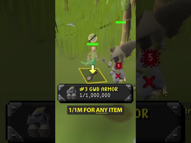 Rarest Drops in OSRS