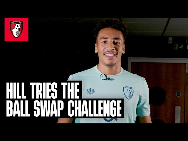 "That was fast" 💨 | James Hill takes on the Ball Swap Challenge