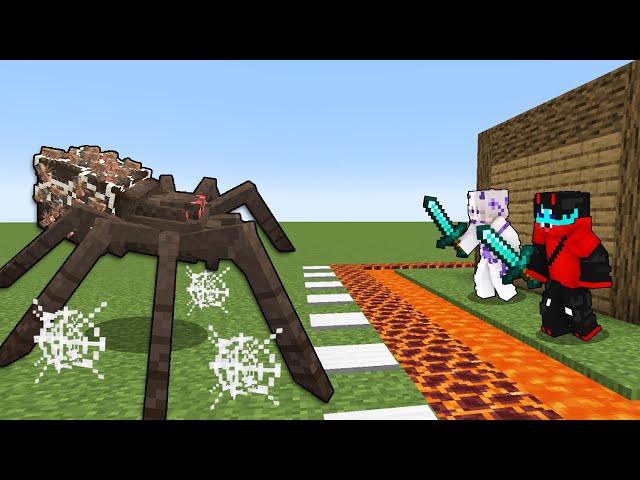 Mutant Spider VS The Most Secure House | Minecraft