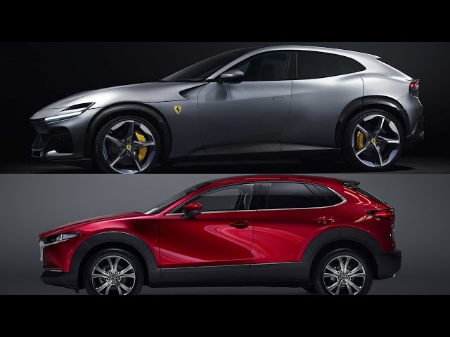 The Ferrari Purosangue is just a copy of the Mazda CX30!!!???