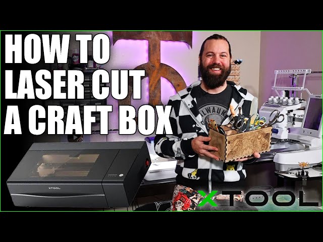 How to Laser Cut a Craft Box - XTOOL P2 Tutorial - Tock Custom