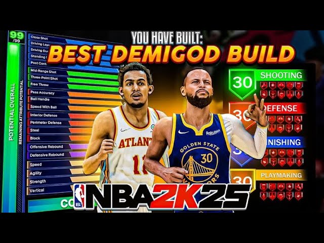 BEST DEMI GOD BUILD NBA 2K25..SMALL GUARDS ARE BACK!!