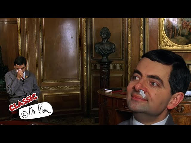 Mr Bean Keeps His Guard up | Mr Bean The Movie | Classic Mr Bean