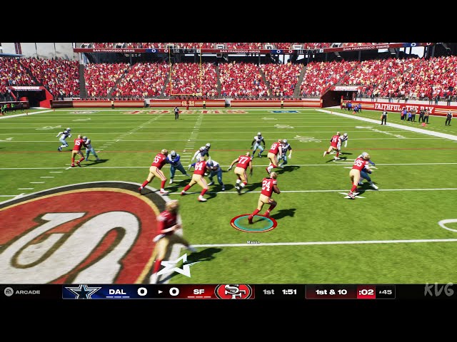 Madden NFL 25 - Dallas Cowboys vs San Francisco 49ers - Gameplay (PS5 UHD) [4K60FPS]