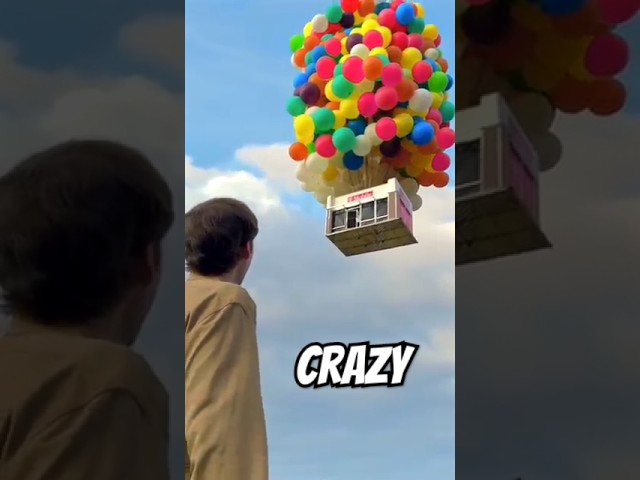 How Many Balloons To Make A Store Fly? @MrBeast