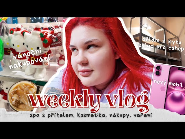 WEEKLY VLOG - převratný týden: trochu chill & trochu předělávám byt na sklad... | sugardenny