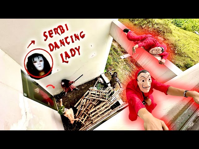 Parkour vs MONEY HEIST ESCAPING SERBIAN DANCING LADY 8.0 | Epic Parkour POV HORROR Movie Chase