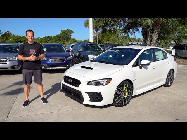 What is the MAJOR change for the 2020 Subaru WRX STI?