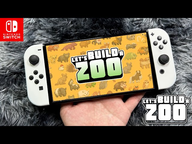 Let's Build A Zoo on Nintendo Switch OLED