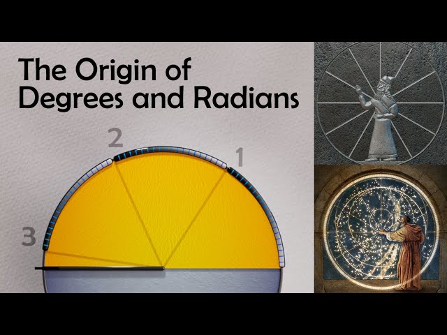 The Origin of Degrees and Radians