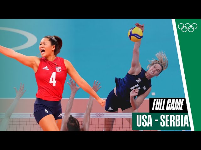 USA🇺🇸 vs Serbia🇷🇸 | Women's volleyball semifinal at Tokyo 2020 🏐