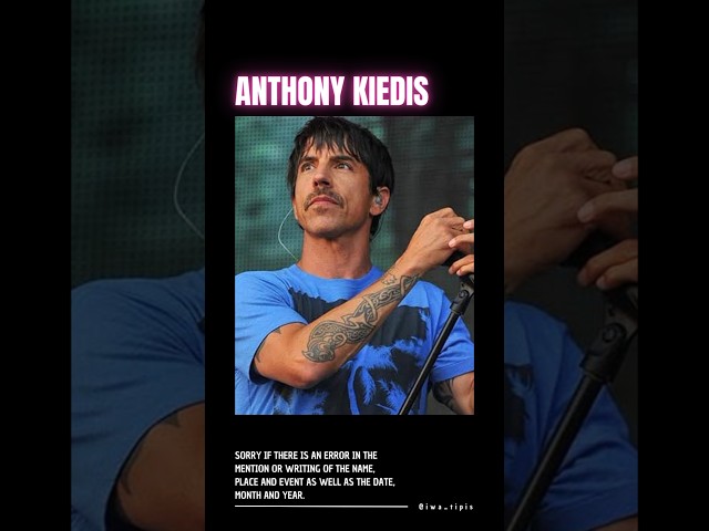 Anthony Kiedis | The Rockstar's Journey in 60 Seconds! #shorts