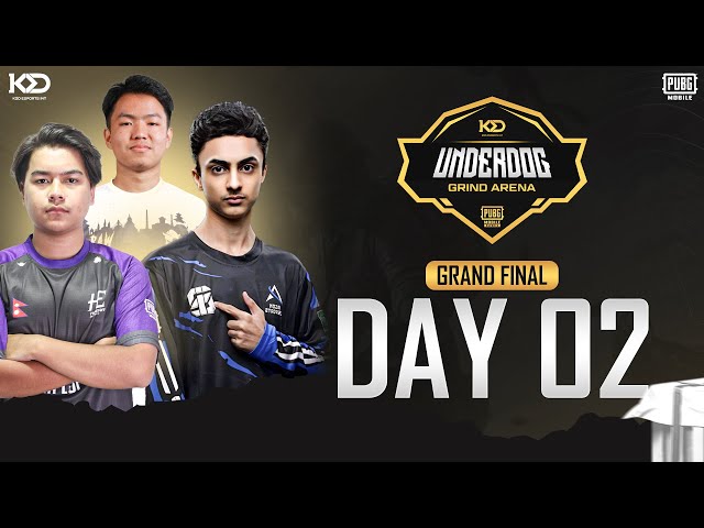 Grand Finals Day 2 | Underdog Grind Arena 2023 | KOD ESPORTS | PUBG MOBILE