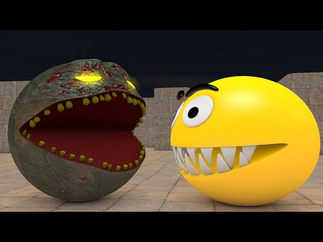 Pacman vs Zombie Pacman