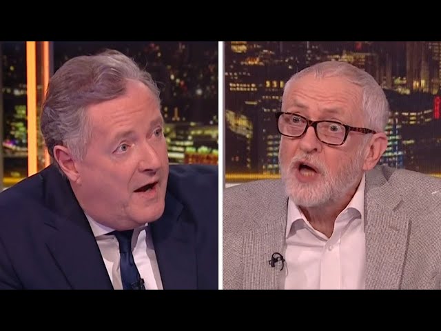 "Why Won't You Call Hamas Terrorists?" Piers Morgan vs Jeremy Corbyn Debate On Palestine And Israel