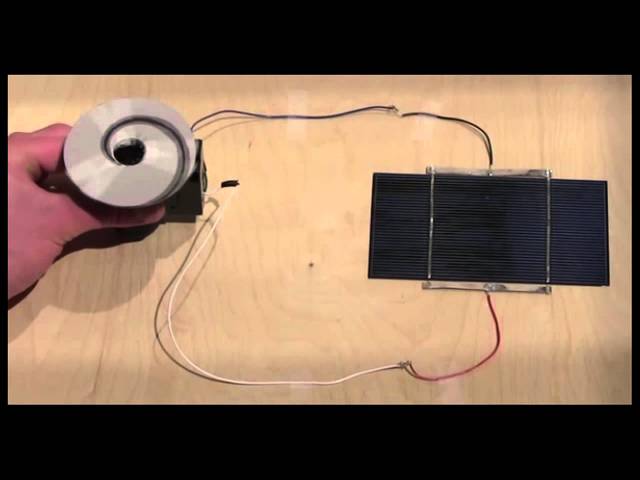 Electricity From Solar Cells