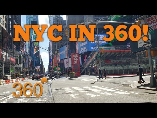 NYC in 4K 360 - Chinatown, Oculus, Times Square