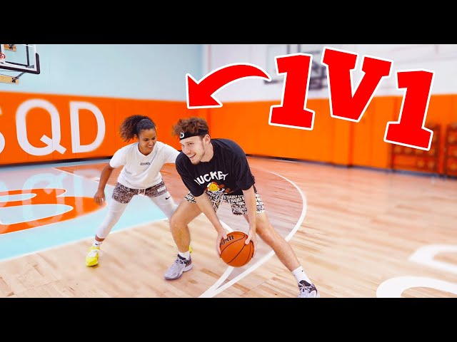 I Challenged Jesser to a 1v1 Basketball Game