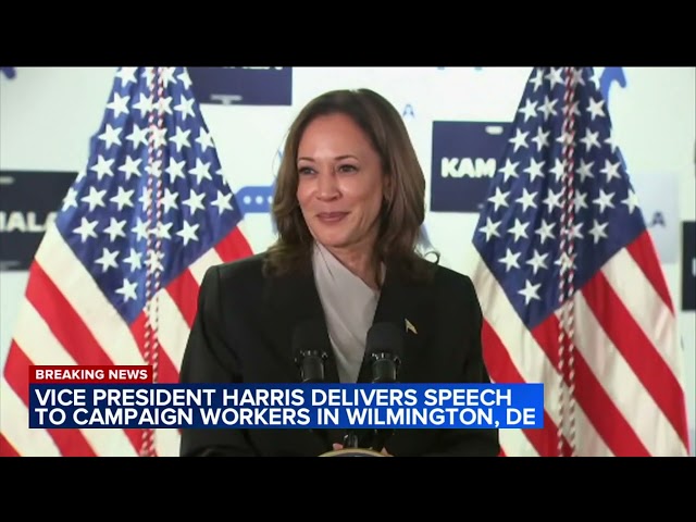 Kamala Harris holds campaign event in Delaware | Full speech