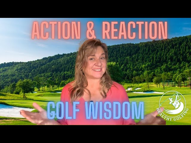 Powerful Swings Made Simple: Action & Reaction Explained #golfskill #simplegolftips