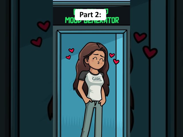 The Girlfriend Mood Generator Part 2 (Funny Animation) #shorts