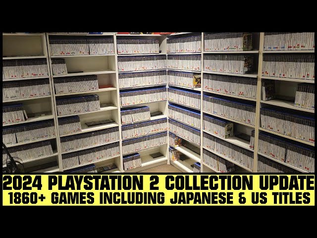 1860+ Playstation 2 Games! Collection Showcase -- Now With Japanese and USA Titles!